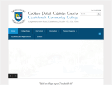 Tablet Screenshot of castleknockcc.ie